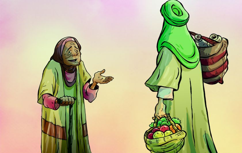 أمرأة عجوز